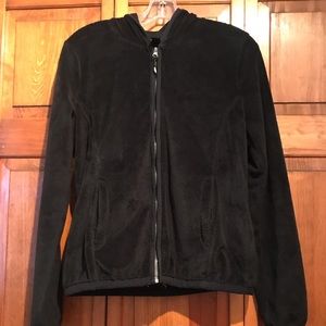 Black fleece jacket